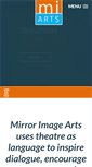 Mobile Screenshot of mirrorimagearts.org